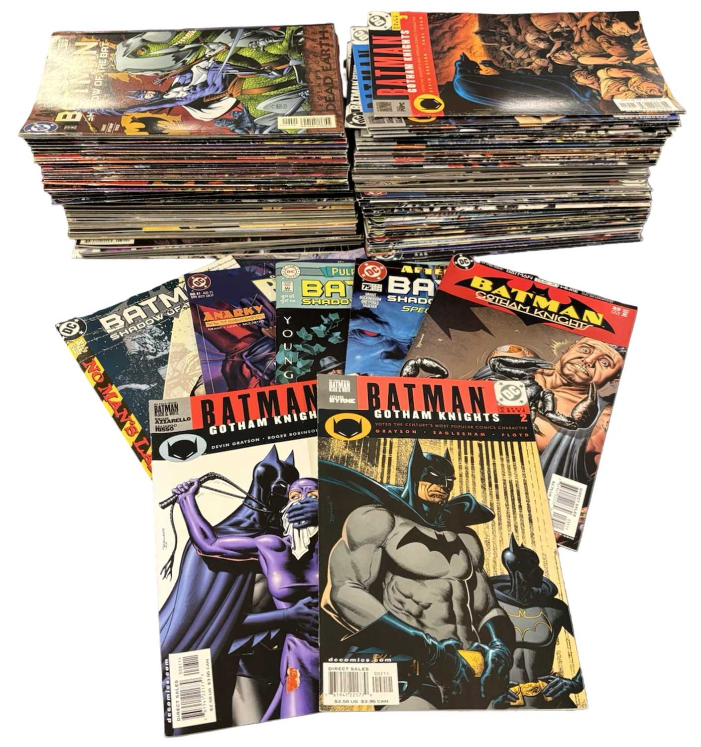 Lot 23 - One box Batman Shadow of the Bat and Gotham...