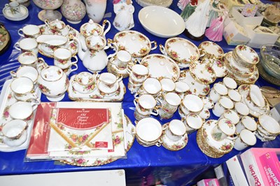 Lot 163 - A large collection of Royal Albert Old Country...