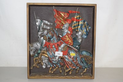 Lot 189 - A Marcus Designs Heraldic wall plaque