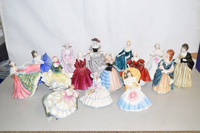 Lot 30 - A collection of Royal Doulton and Coalport...