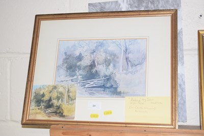 Lot 31 - After John Middleton, coloured print of Alby...
