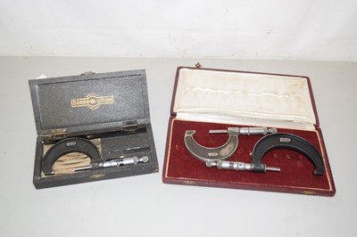 Lot 50 - Two boxed micrometers