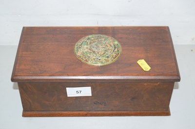 Lot 57 - A hardwood table top box