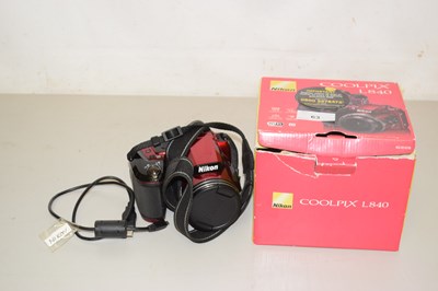 Lot 63 - A Nikon Cool Pix L840 camera