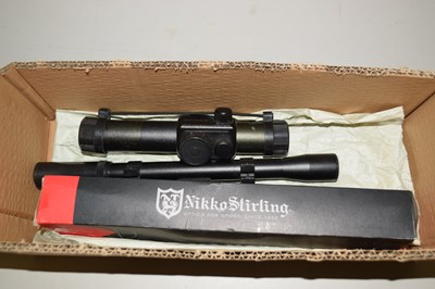 Lot 67 - Group of three small rifle scopes