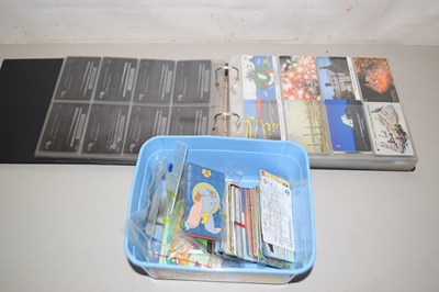 Lot 72 - A quantity of phone cards to include an album...