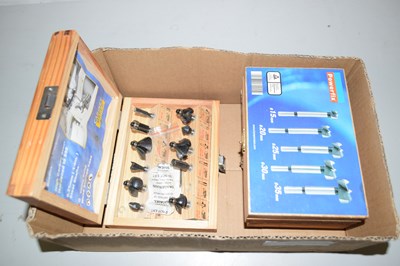 Lot 78 - Group of boxed router bits