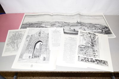 Lot 111 - Jarrolds folder of East Anglian prints and...