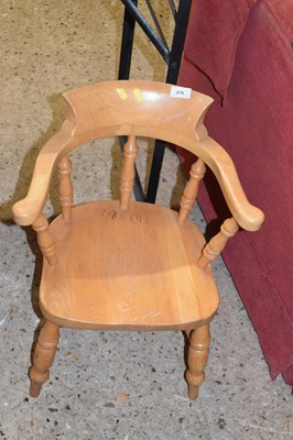 Lot 278 - A modern captain's style child's chair