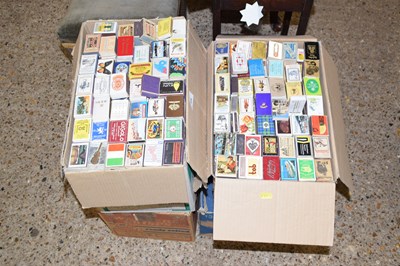 Lot 308 - Four boxes of assorted matchboxes