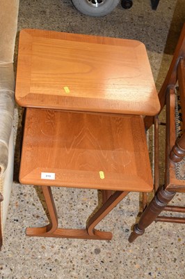 Lot 313 - Two small lamp tables