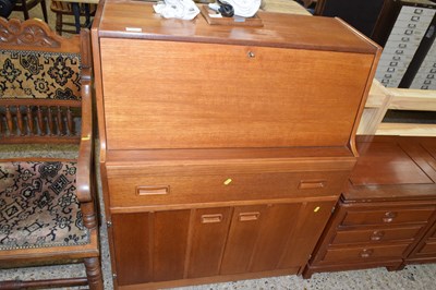 Lot 315 - A vintage teak desk, likely G-Plan