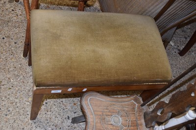 Lot 328 - A piano stool