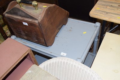 Lot 346 - A painted tea trolley