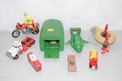Lot 504 - Group of Thunderbirds and other die cast
