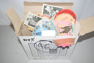 Lot 519 - Box of various beer mats