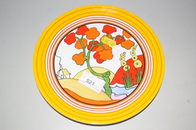 Lot 521 - A Clarice Cliff Bridgewater limited edition plate