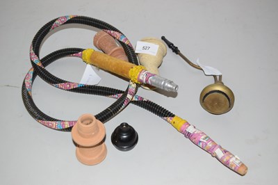 Lot 527 - A pair of Shesha pipe mouth pieces