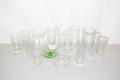 Lot 531 - Mixed lot of various drinking glasses
