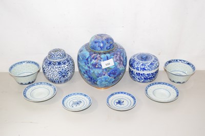 Lot 550 - Mixed lot of various ginger jars and...