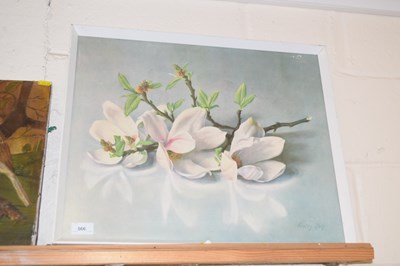 Lot 566 - A print of magnolia flowers by Vestey Rich