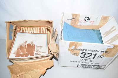 Lot 567 - A box containing various editions of Private...