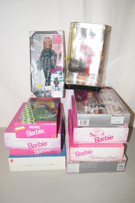 Lot 573 - Collection of various boxed Barbie dolls