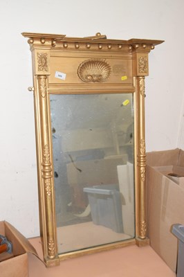 Lot 589 - A modern gilt framed mirror