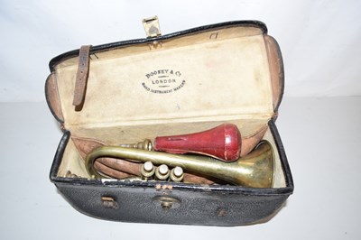 Lot 594 - Cased cornet