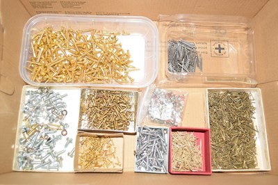 Lot 603 - Box containing various nails and screws