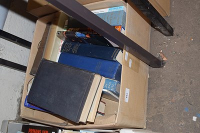 Lot 643 - One box of various hardback books to include...