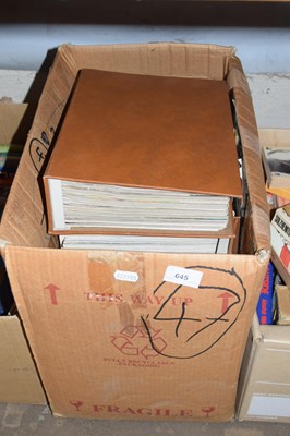 Lot 645 - Box of Mayfair magazines