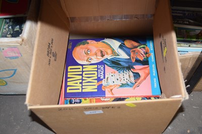 Lot 648 - Box containing various vintage comic books
