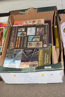 Lot 656 - A large box of Train magazines and books