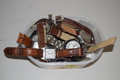 Lot 123 - Box of assorted watches
