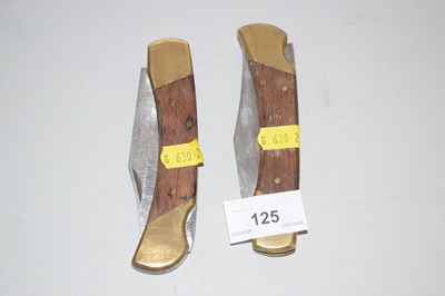 Lot 125 - Two folding pocket knives