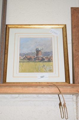 Lot 227 - Small study of Cley Mill
