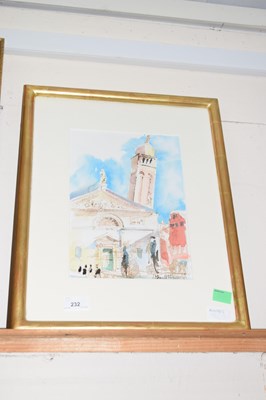 Lot 232 - David Kennard, study of a Venice scene,...