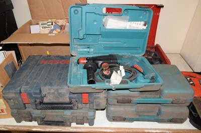 Lot 700 - Mixed lot of various Bosch and Makita power...