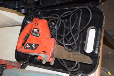 Lot 702 - A cased Black & Decker electric saw