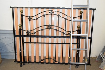 Lot 728 - A bed frame