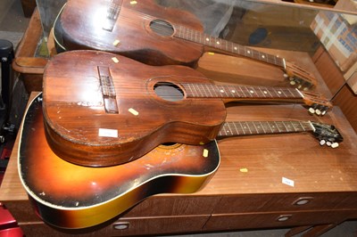 Lot 732 - A pair of acoustic guitars