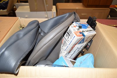 Lot 738 - Large box of various garage clearance,...