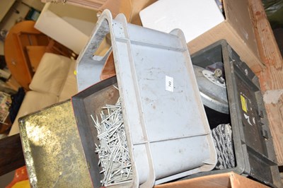 Lot 743 - Two large boxes of various garage clearance