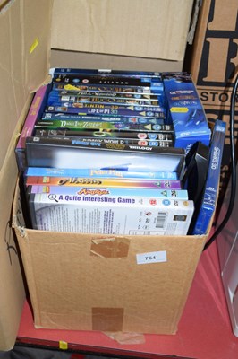 Lot 764 - Box of various DVD's