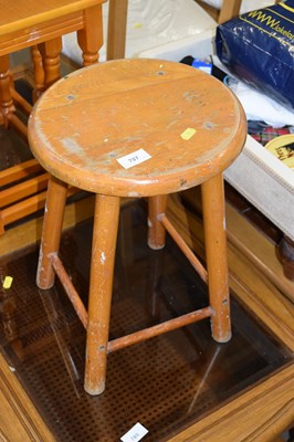 Lot 787 - Small milking stool
