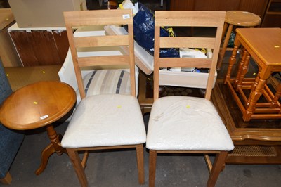 Lot 809 - Two dining chairs