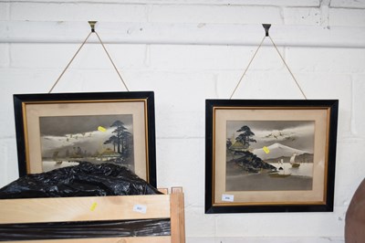 Lot 856 - A pair of Oriental prints