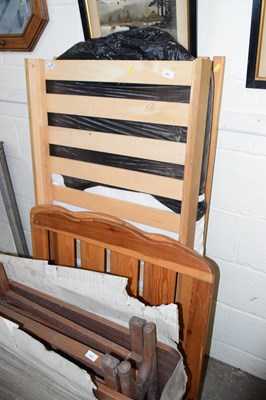 Lot 857 - A single bed frame