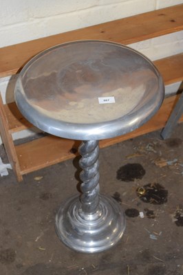 Lot 867 - Contemporary metal side table